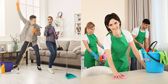 DIY vs Hiring Professional Cleaners